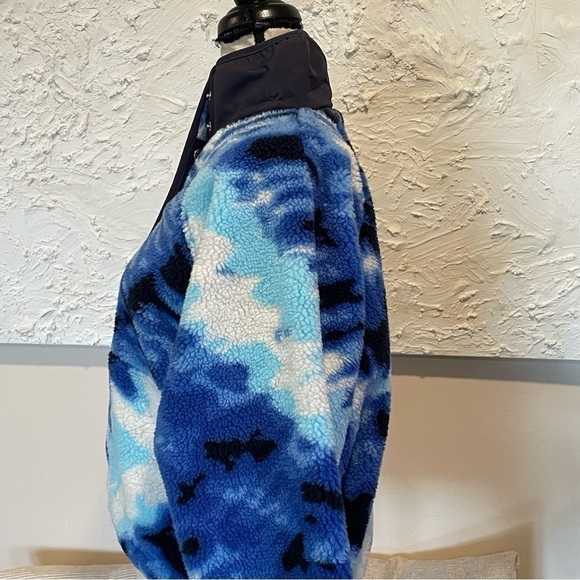 Free People FP Movement Rocky Ridge Pullover Jacket Ocean Tie Dye NWT $168 Sz XS - Picture 7 of 12